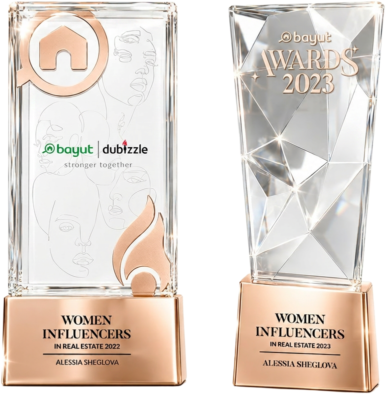 Alessia Sheglova — Bayut Women Influencers in Real Estate 2022 & 2023